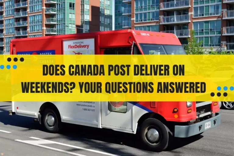 Does Canada Post Deliver on Weekends