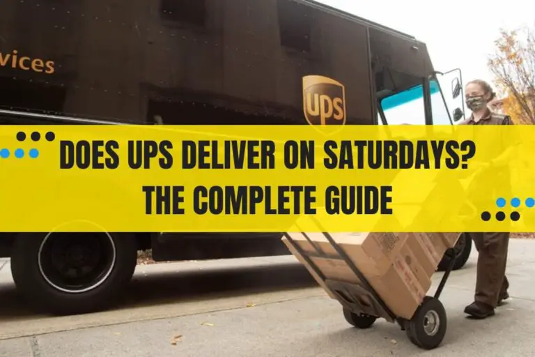 Does UPS Deliver on Saturdays