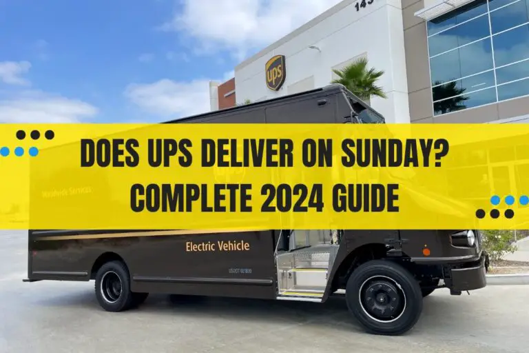 Does UPS Deliver on Sunday