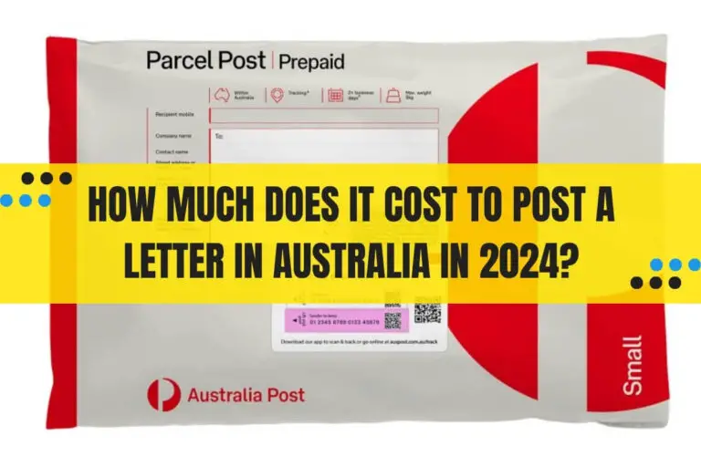 How Much Does It Cost to Post a Letter in Australia in 2024