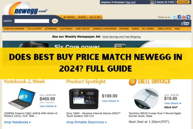 Does Best Buy Price Match Newegg in 2024