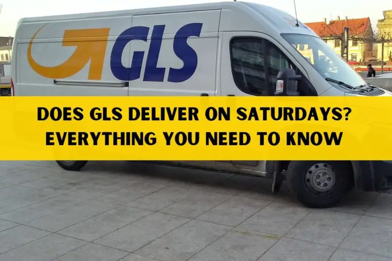 Does GLS Deliver on Saturdays