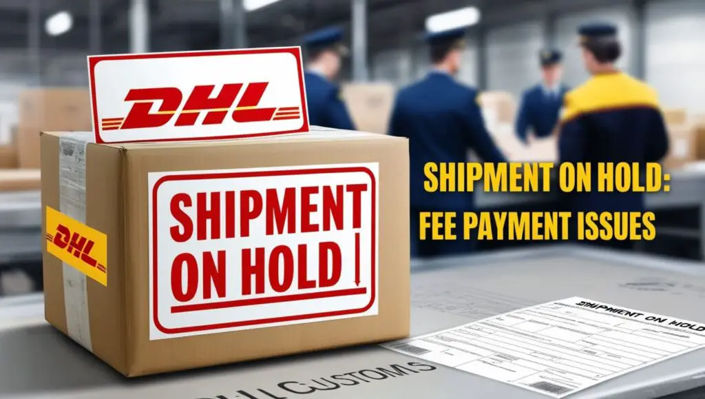 DHL Shipment on Hold