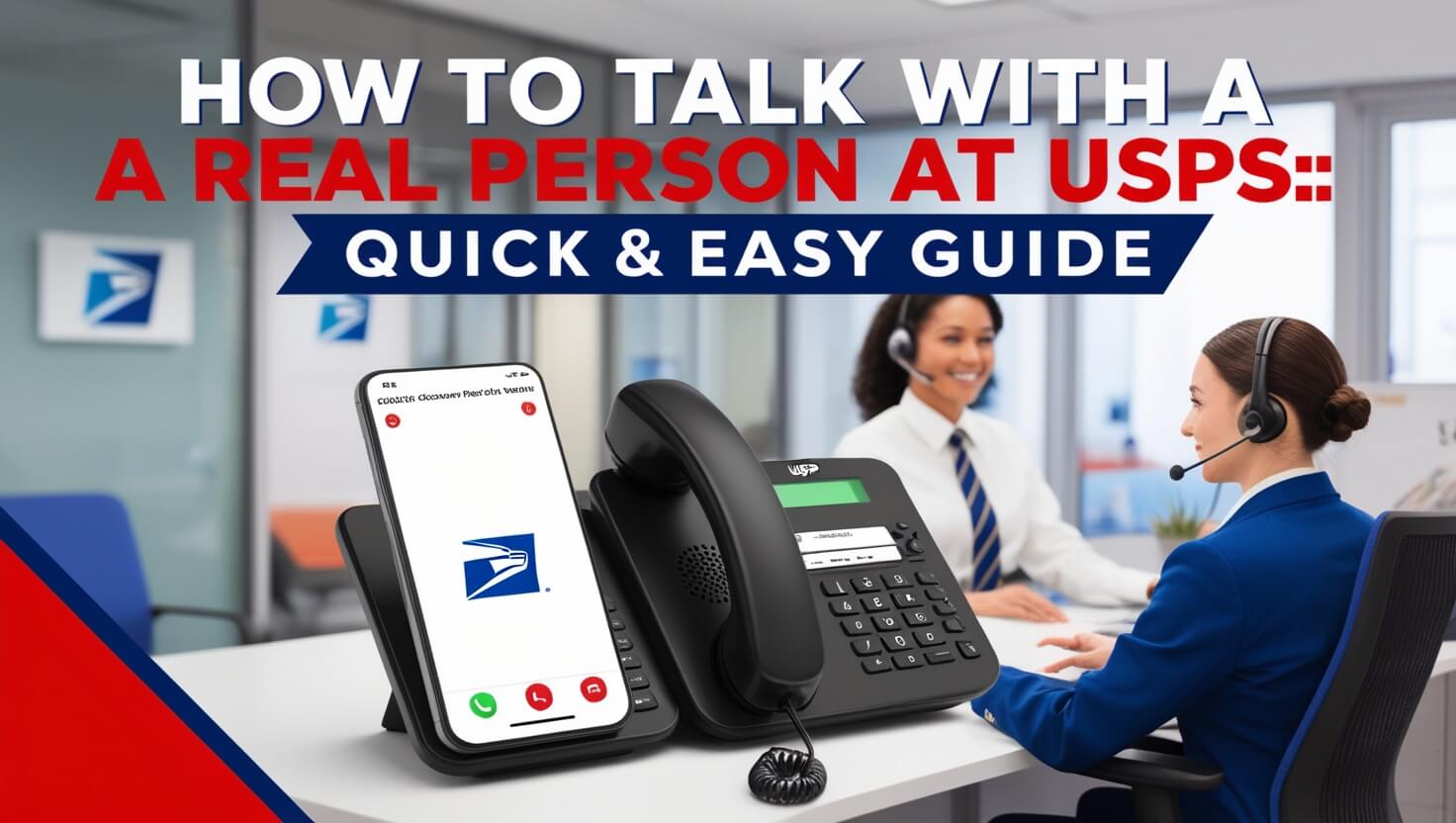 How to Talk with a Real Person at USPS