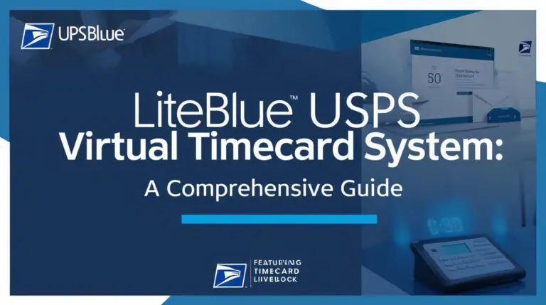 LiteBlue USPS Virtual Timecard System