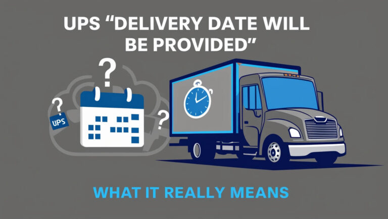 Delivery Date Will Be Provided