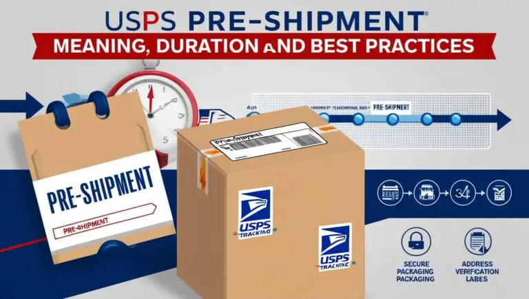 USPS Pre-Shipment