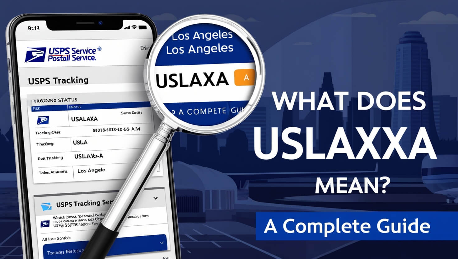 What Does USLAXA Mean on USPS Tracking