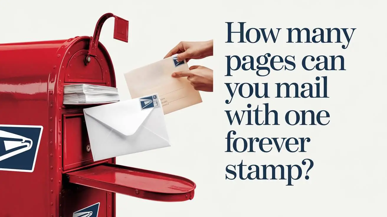 How Many Pages Can You Mail with One Forever Stamp